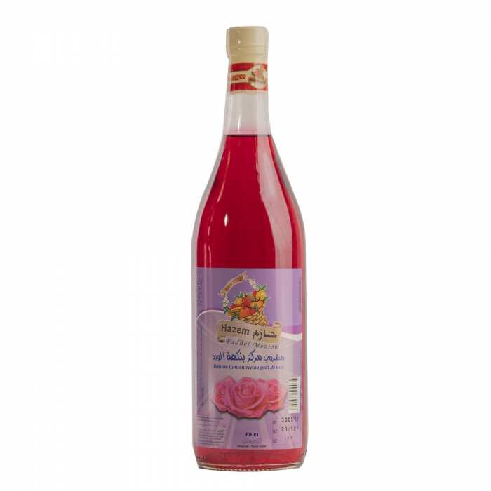 BOISSON CONCENTRE AU GOUT DE ROSE 1