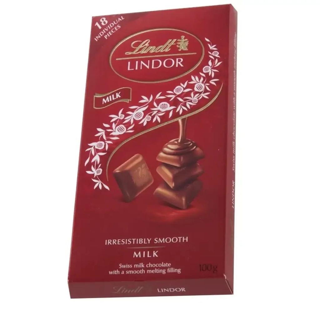 lindt milk 100g