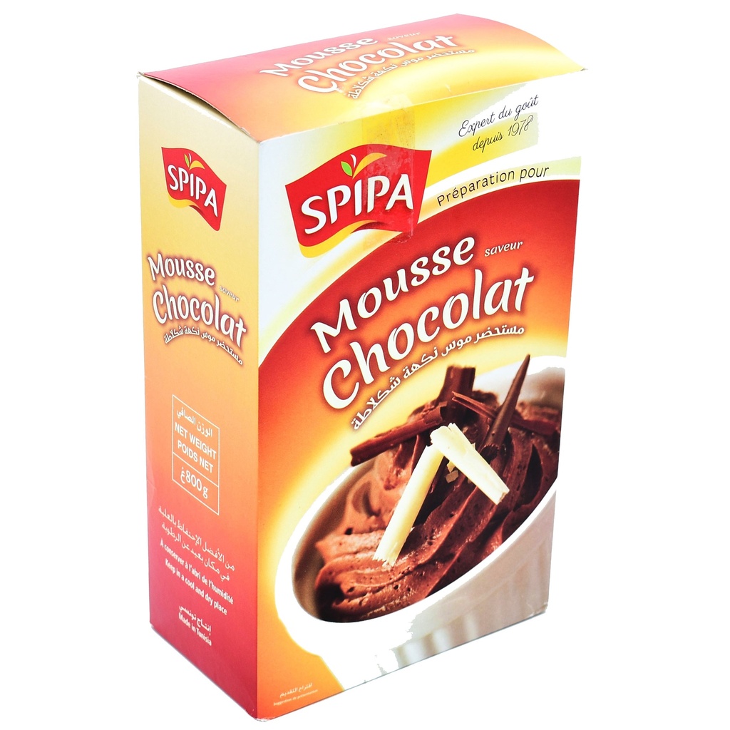 MOUSSE CHOCOLAT SPIPA 800g