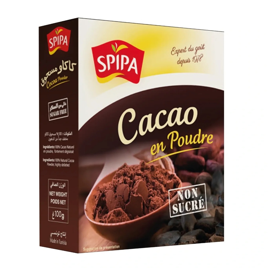 cacao pdr 100gr spipa