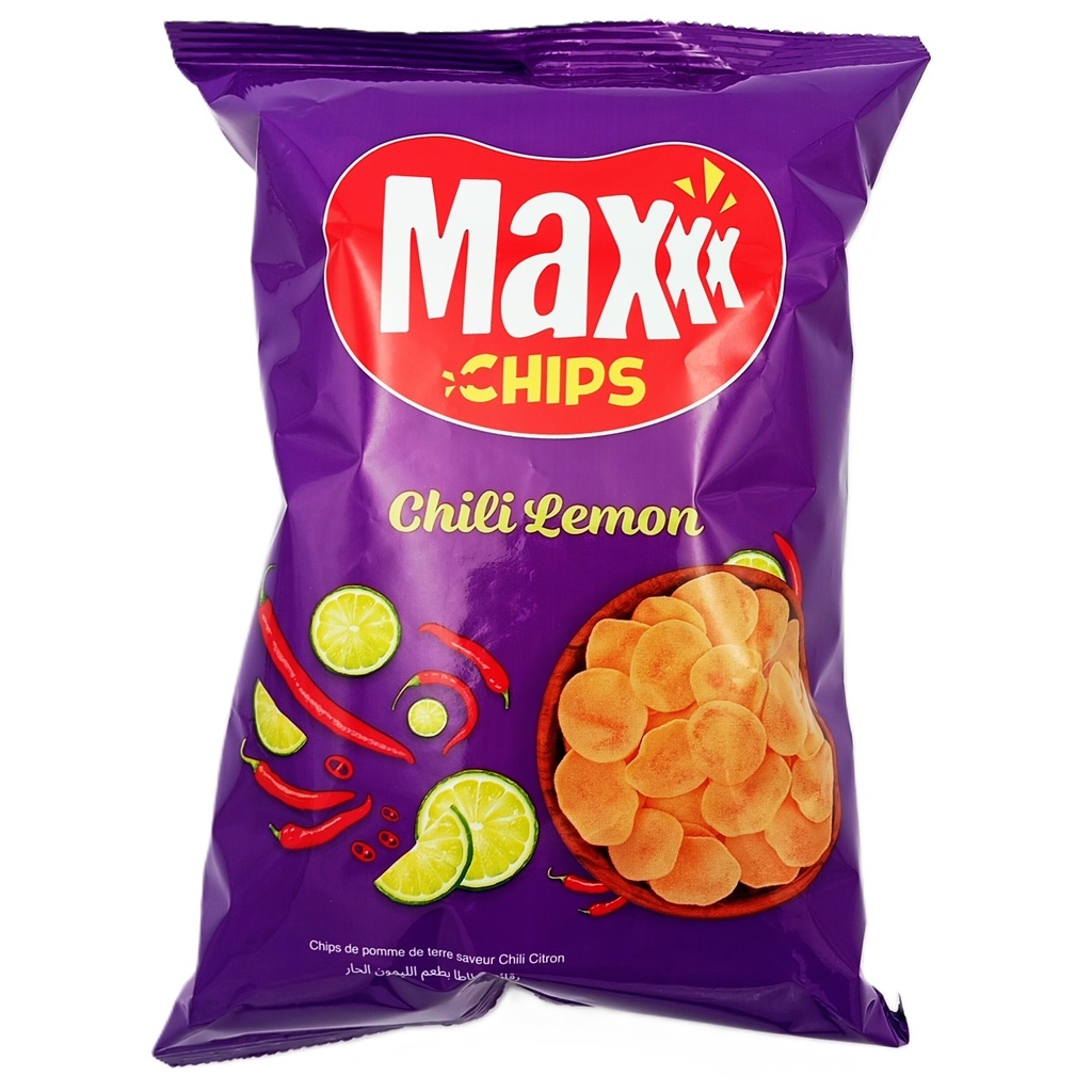 Maxxxx chips chili lemon 65g