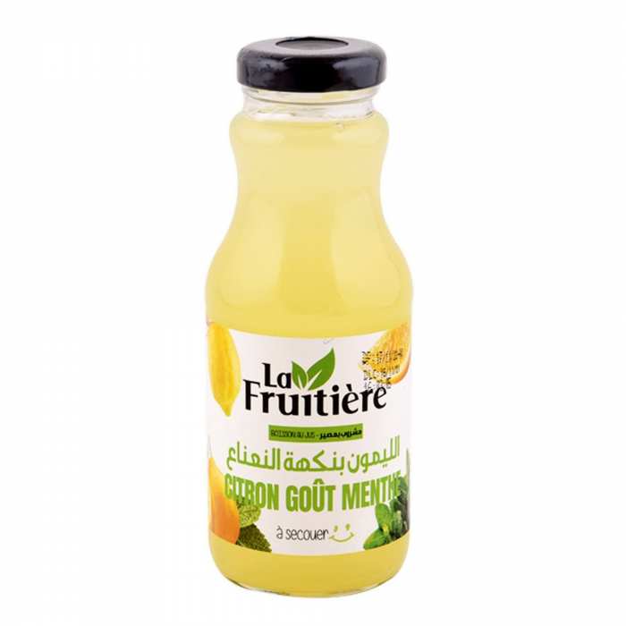 BOISSON AUX JUS DE CITRON MENTHE 