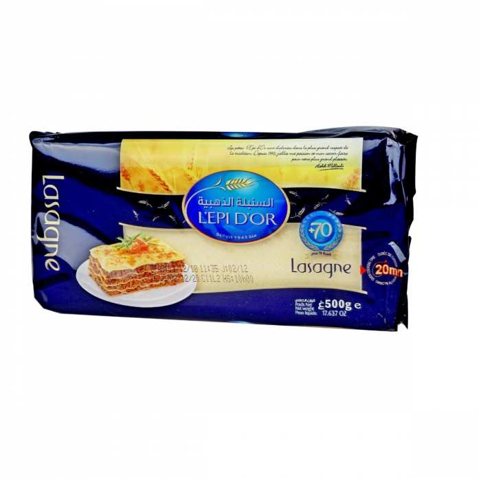 LASAGNE DE 500G