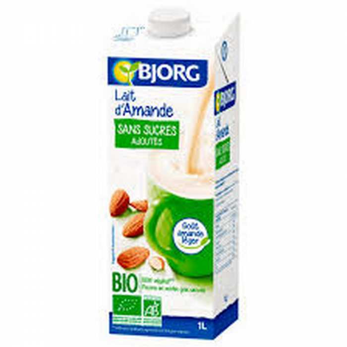 LAIT D'AMANDE BJORG SANS SUCRE