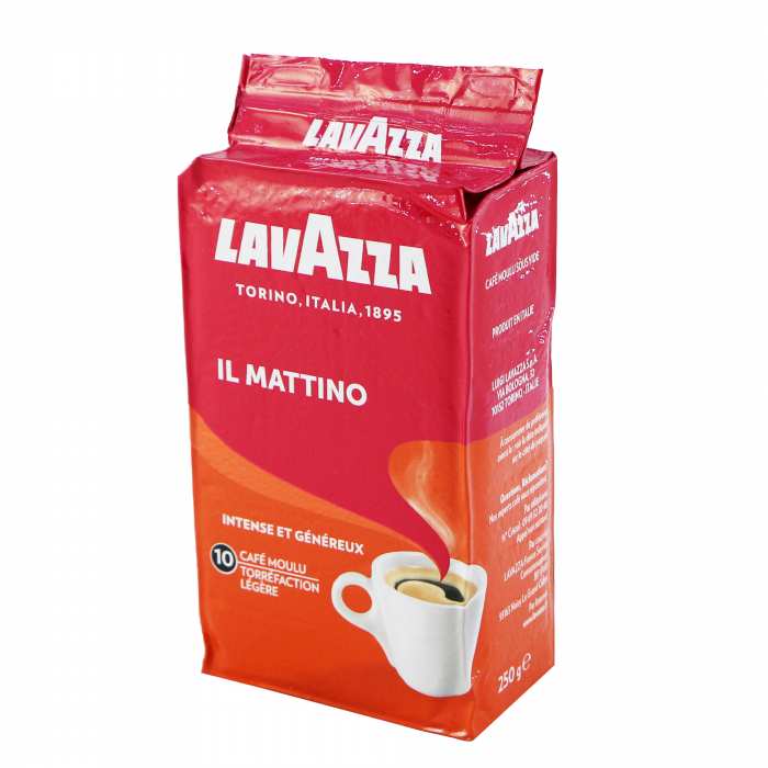 LAZAZZA CAFE MOULU 250G MATTINO