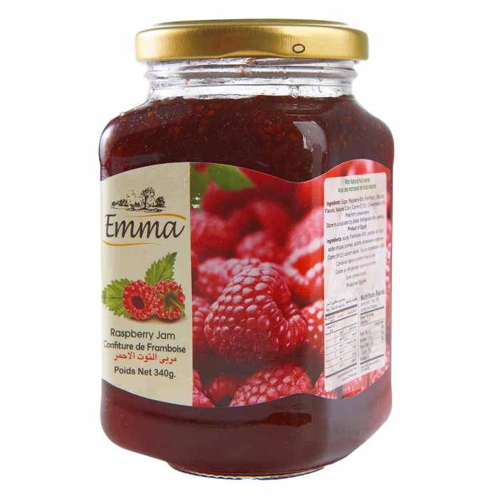 CONFITURE FRAMBOISE EMMA 340G