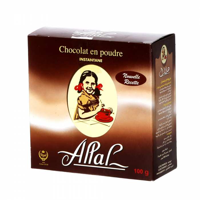 PAQUET CHOCOLAT EN POUDRE 100G
