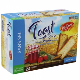 TOAST SANS SEL